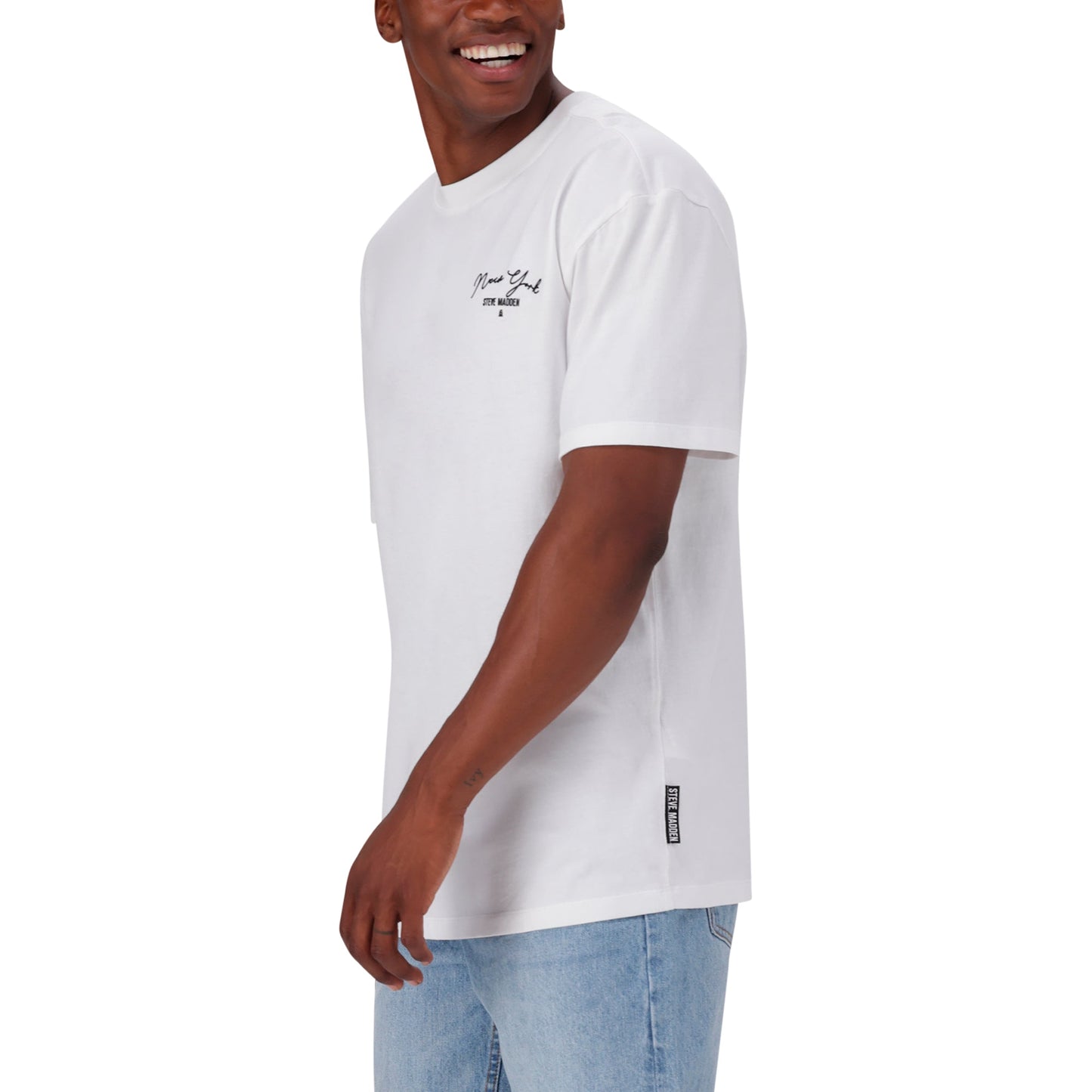 RYKER WHITE BOXY T-SHIRT