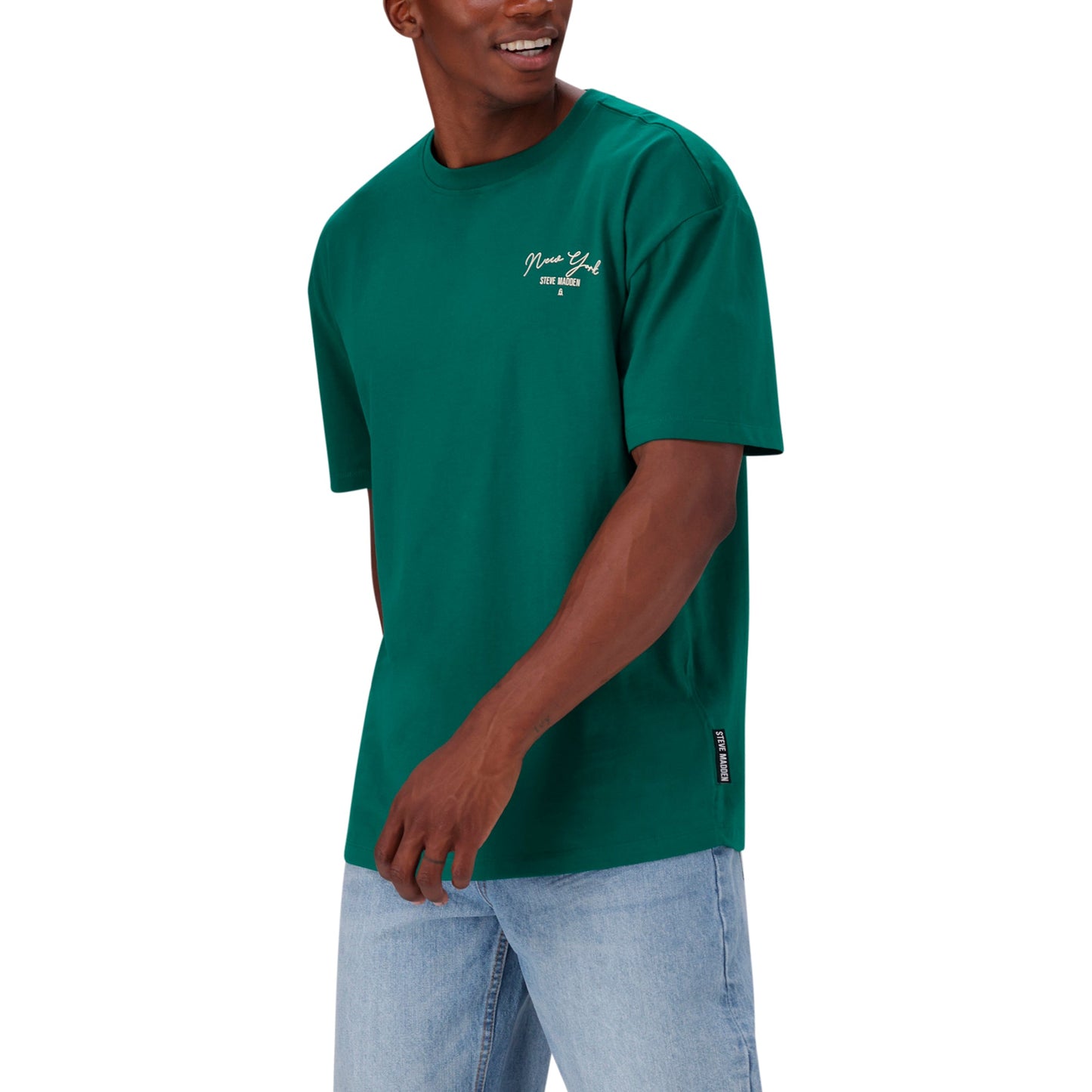 RYKER GREEN BOXY T-SHIRT