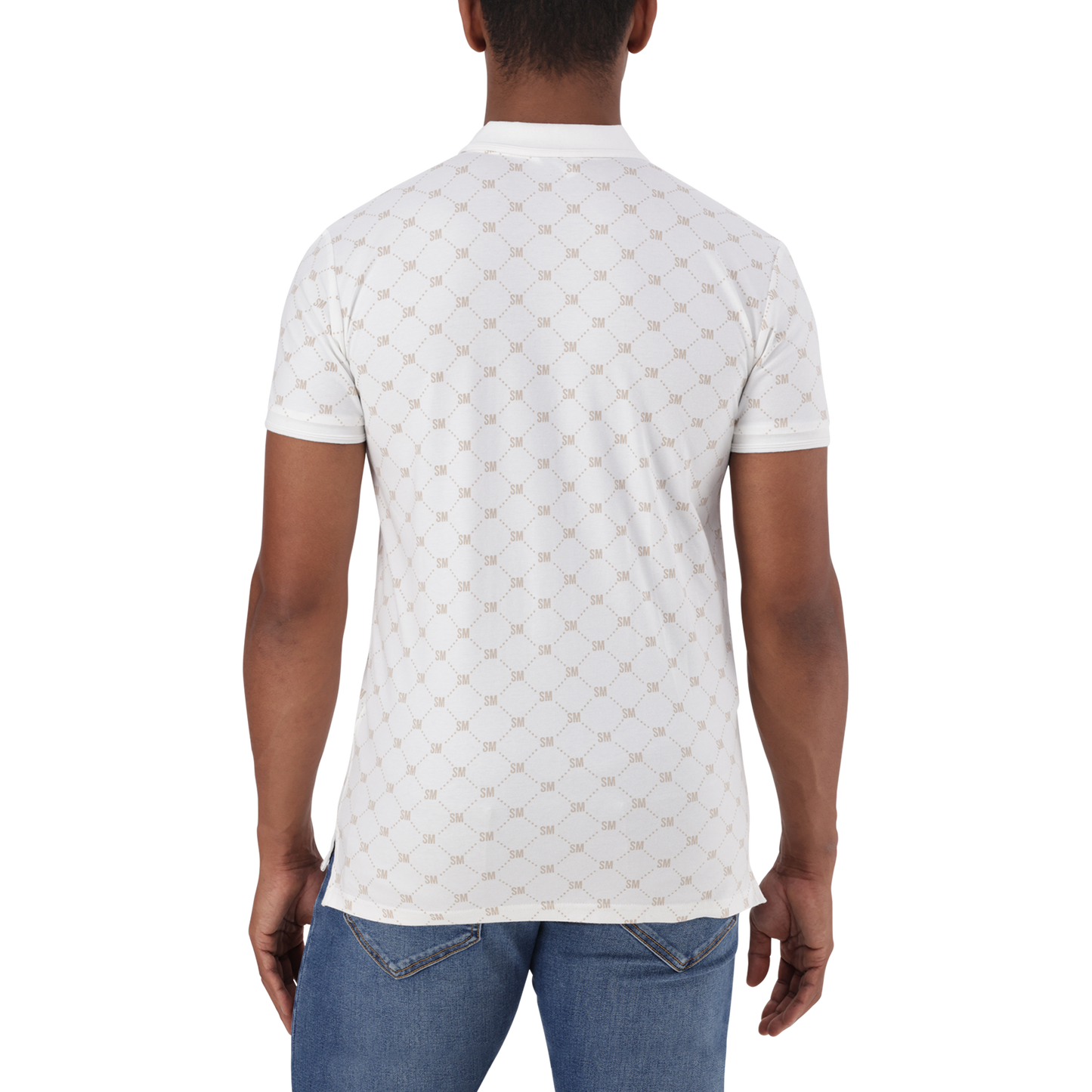 ARLO WHITE PRINTED GOLFER