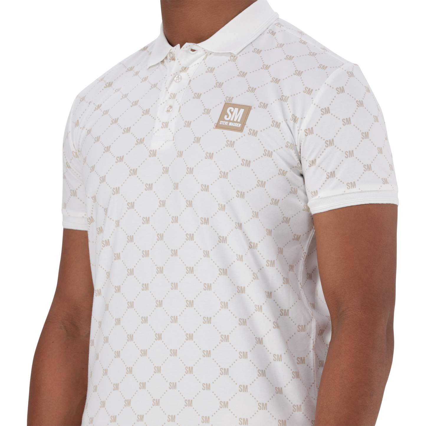 ARLO WHITE PRINTED GOLFER